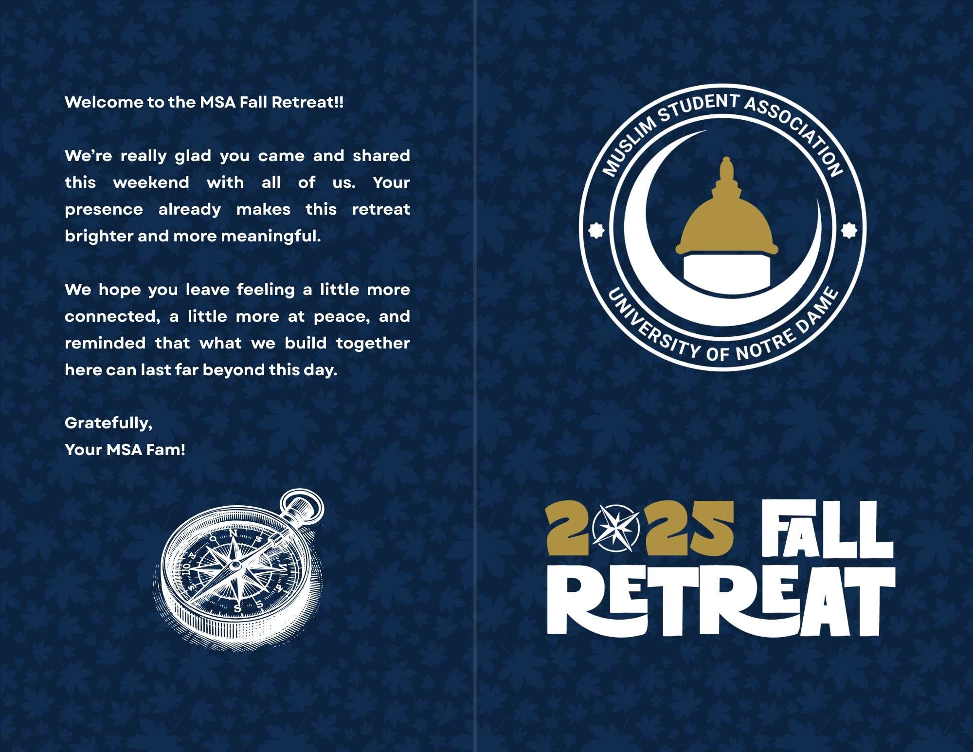 Retreat slide